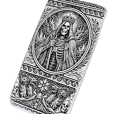 10 ozt 999 Silver Art Bar - HADES -