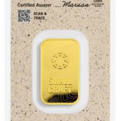 10g Argor Heraeus Gold Bar: Small Craft - additional view