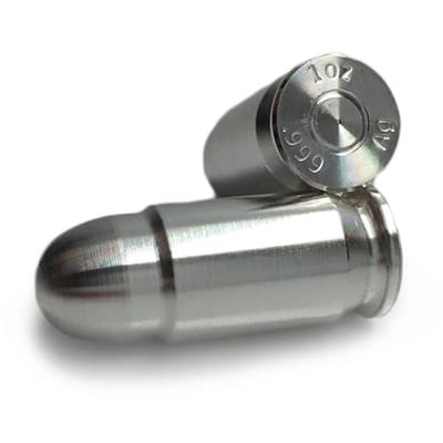 1 Oz .999 Fine Silver Bullet (.45 Cal) - additional view