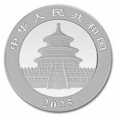 2025 30 Gram Silver Panda (In Mint Capsule) - additional view