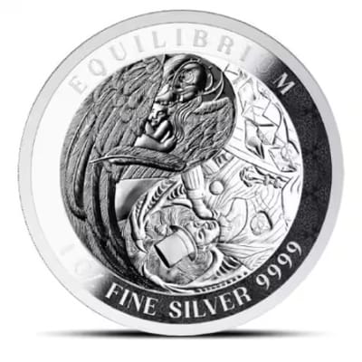 2024 1 oz Silver Coin Equilibrium: Yin-Yan
