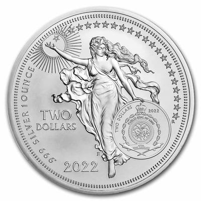  Isaac Newton, 1 oz Silver Icons of Inspiration - additional view