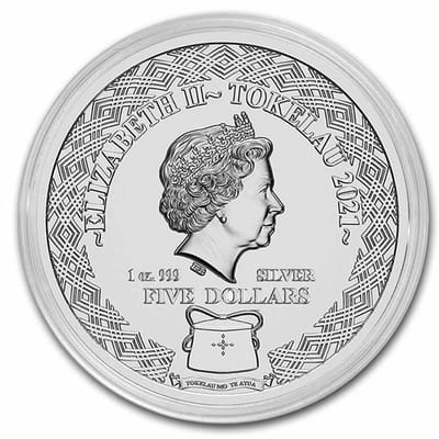 2021 Tokelau 1 oz $5 Zodiac Series: Capricorn  - additional view