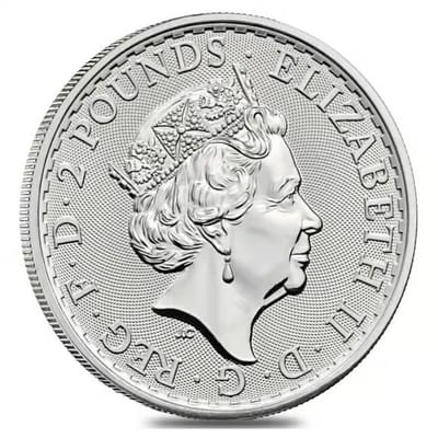 Type I: 2023 1 oz Great Britain Silver Britannia - additional view
