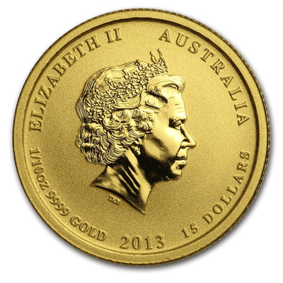 2013 1/10 oz Gold Australian-American Memorial - additional view