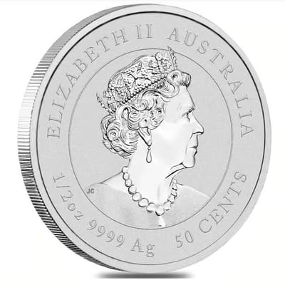 2023 1/2 oz Silver Perth Lunar Rabbit - additional view