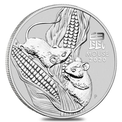 Perth lunar lll 1 oz coins silver coin set - additional view