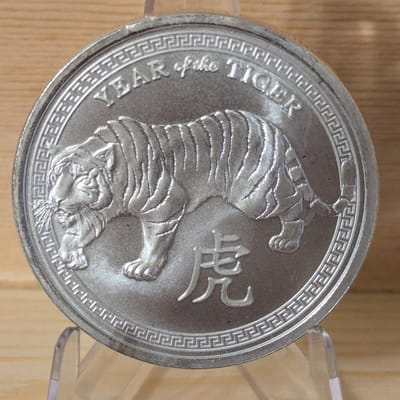 Deal 2022 1 oz Silver Year of the Tiger Round