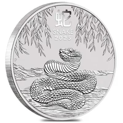 2025 1/2 oz Silver Perth Lunar Snake (S 3)
