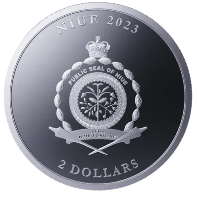 2023 1 oz Silver Coin Equilibrium: Taijitu - additional view