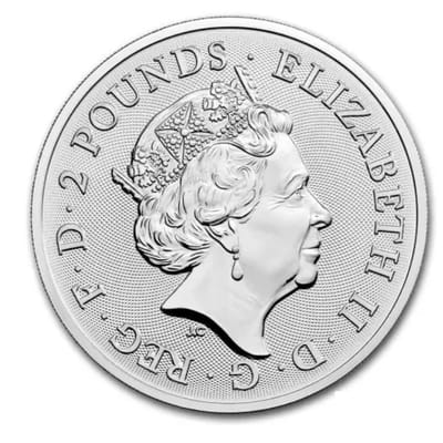 2022 1 oz U.K. Myths & Legends Maid Marian - additional view