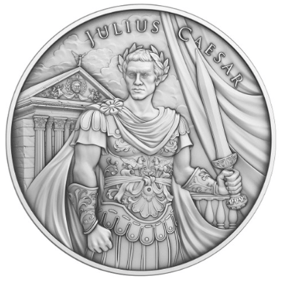 1 oz Julius Caesar - Legendary Warrior series