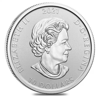 2021 2 oz Royal Canadian Werewolf Silver Coin BU - additional view