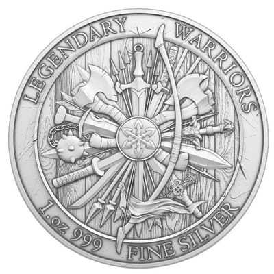 1 oz Hannibal - Legendary Warrior series - additional view