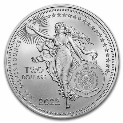 Albert Einstein, 1 oz Silver Icons of Inspiration - additional view