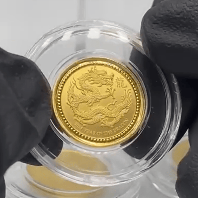 2024 1/10 oz Scottsdale Gold dragon BU