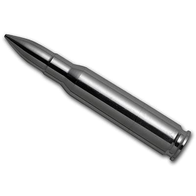 2 Oz .999 Fine Silver Bullet (.308 Cal)