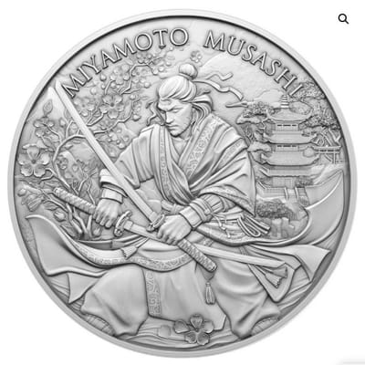 1 oz Miyamoto Musa - Legendary Warrior series