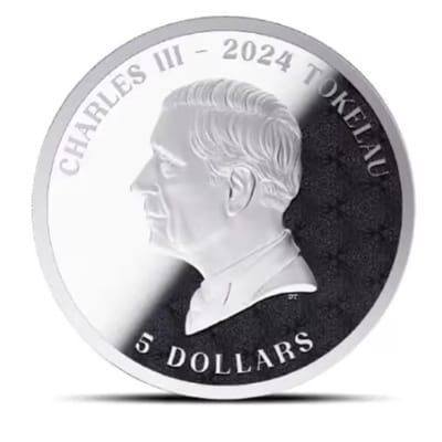 2024 1 oz Silver Coin Equilibrium: Yin-Yan - additional view