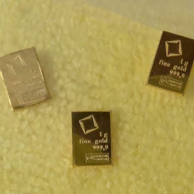 Gold Bar Valcambi - 1 Gram - additional view