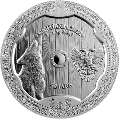 2022 1 oz Silver Germania Valkyrie: Hildegard - additional view