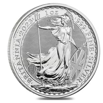Type I: 2023 1 oz Great Britain Silver Britannia