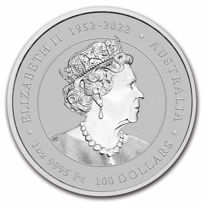Hard to find: 2024 Perth 1oz Platinum Lunar Dragon - additional view