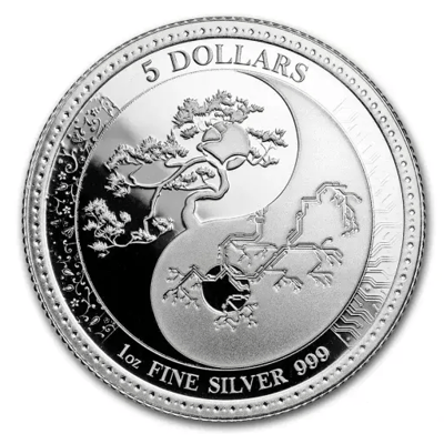 2018 1 oz Silver Coin Equilibrium: Harmony