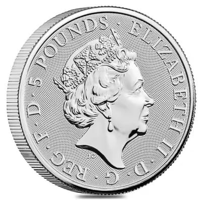 2023 2 oz Silver The Tudor Beasts Yale of Beaufort - additional view
