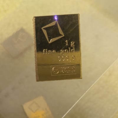 Gold Bar Valcambi - 1 Gram