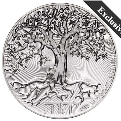 2022 5 oz SD Tree of Life Coin - High Relief