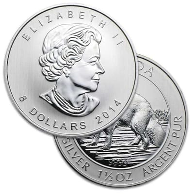 Special: 2014 1.5 oz RCM Arctic Fox - additional view