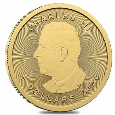 2025 1/10 oz Canadian Gold Maple Leaf - additional view