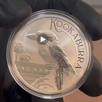 2022 1 oz Perth Kookaburra 1 oz - additional view