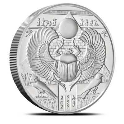 2 oz Silver Egyptian Gods Ra Ultra High Relief - additional view