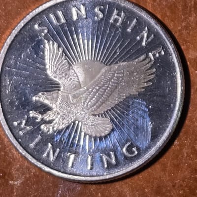 1 oz silver sunshine mint - additional view