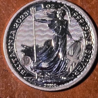 2023 Britannia 1 oz silver coin