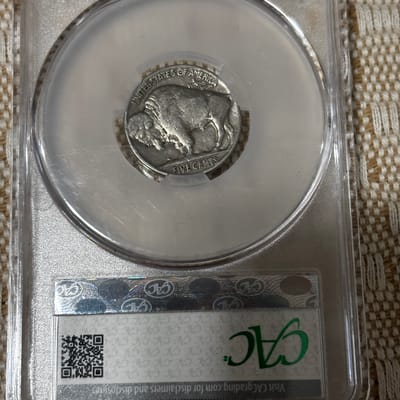 CAC F12 Buffalo Nickel - additional view