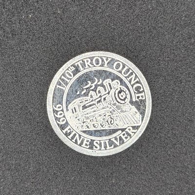 Monarch 1/10th oz silver .999