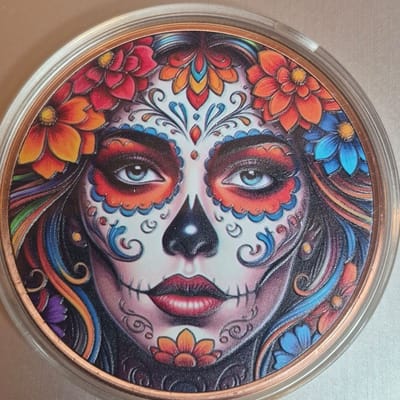 5 Ounce Copper Catrina