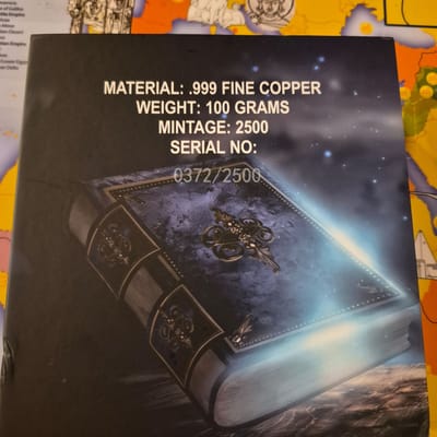 Awesome 100 Gram Copper - additional view