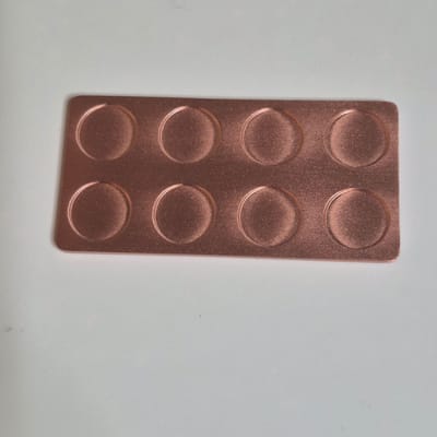 1 Ounce Lego block style copper - additional view