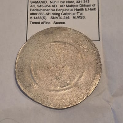 Ancient Silver coin over 10 grams of Silver.