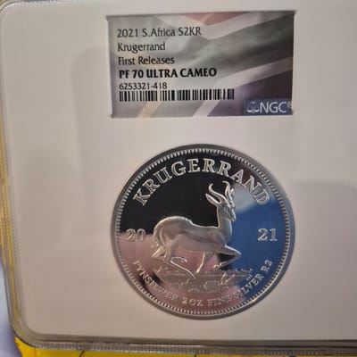 2021 S Africa 2 ounce Krugerrand