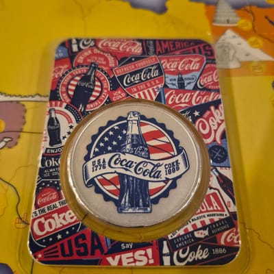 One Ounce Coke Silver