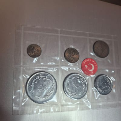 1966 Turkish mint set - additional view