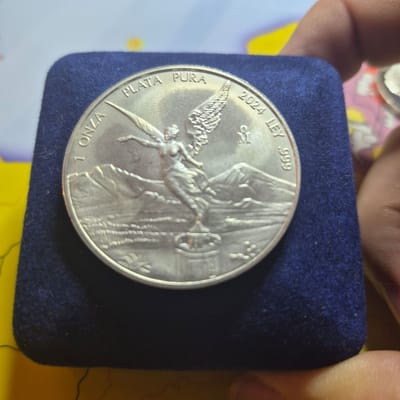 2024 Libertad 1 Ounce Silver beauty.