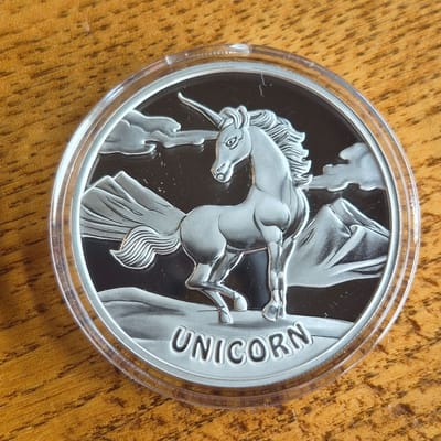 1 Ounce Unicorn Round.