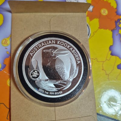 1 Ounce Silver Kookaburra with Dragon Privy
