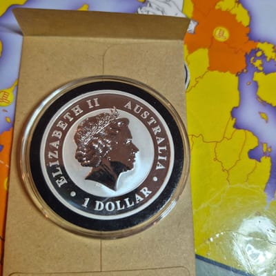 1 Ounce Silver Kookaburra with Dragon Privy - additional view